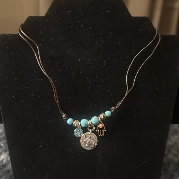 Lucky Brand Jewelry - Lucky Brand charmed necklace